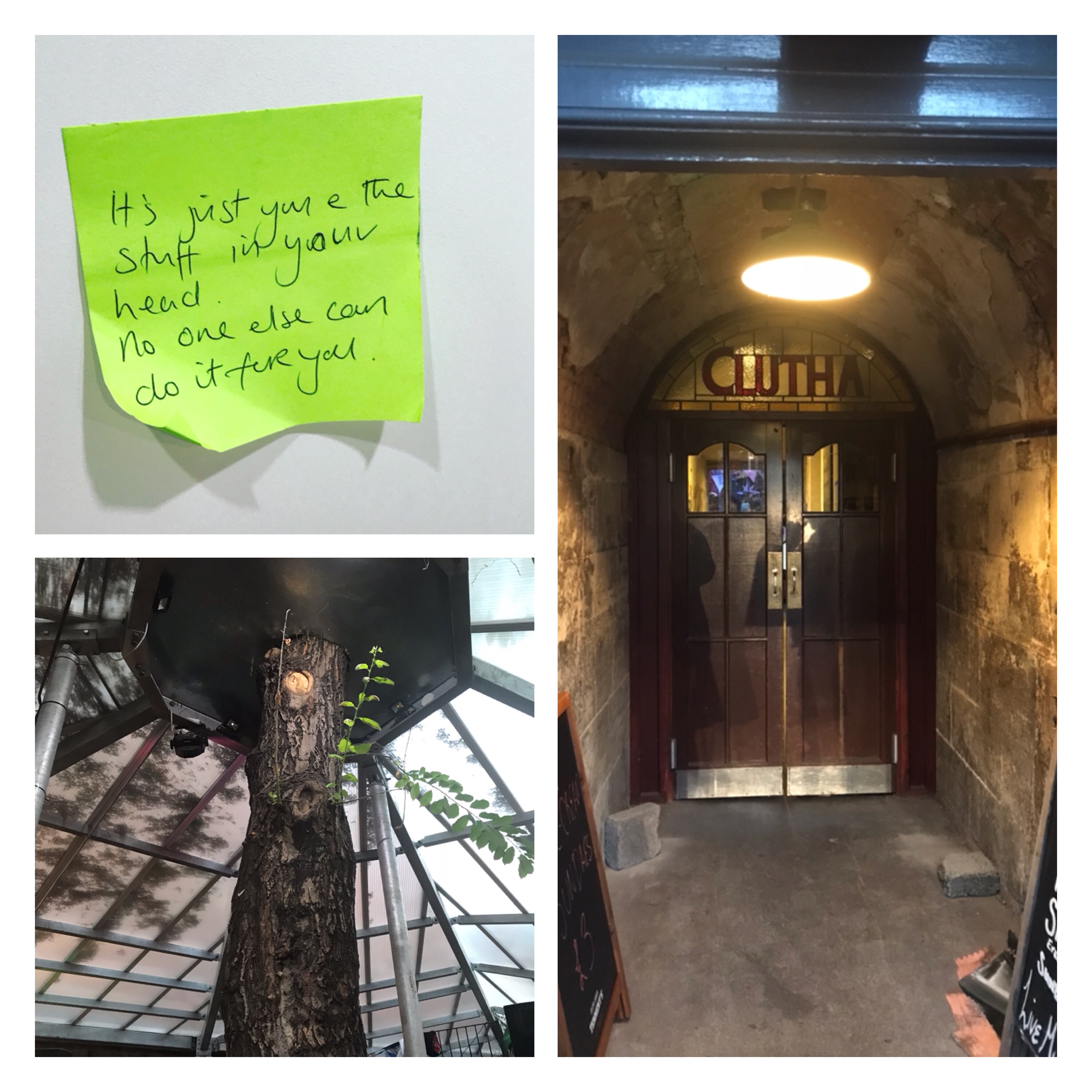 Project Post it at The Clutha