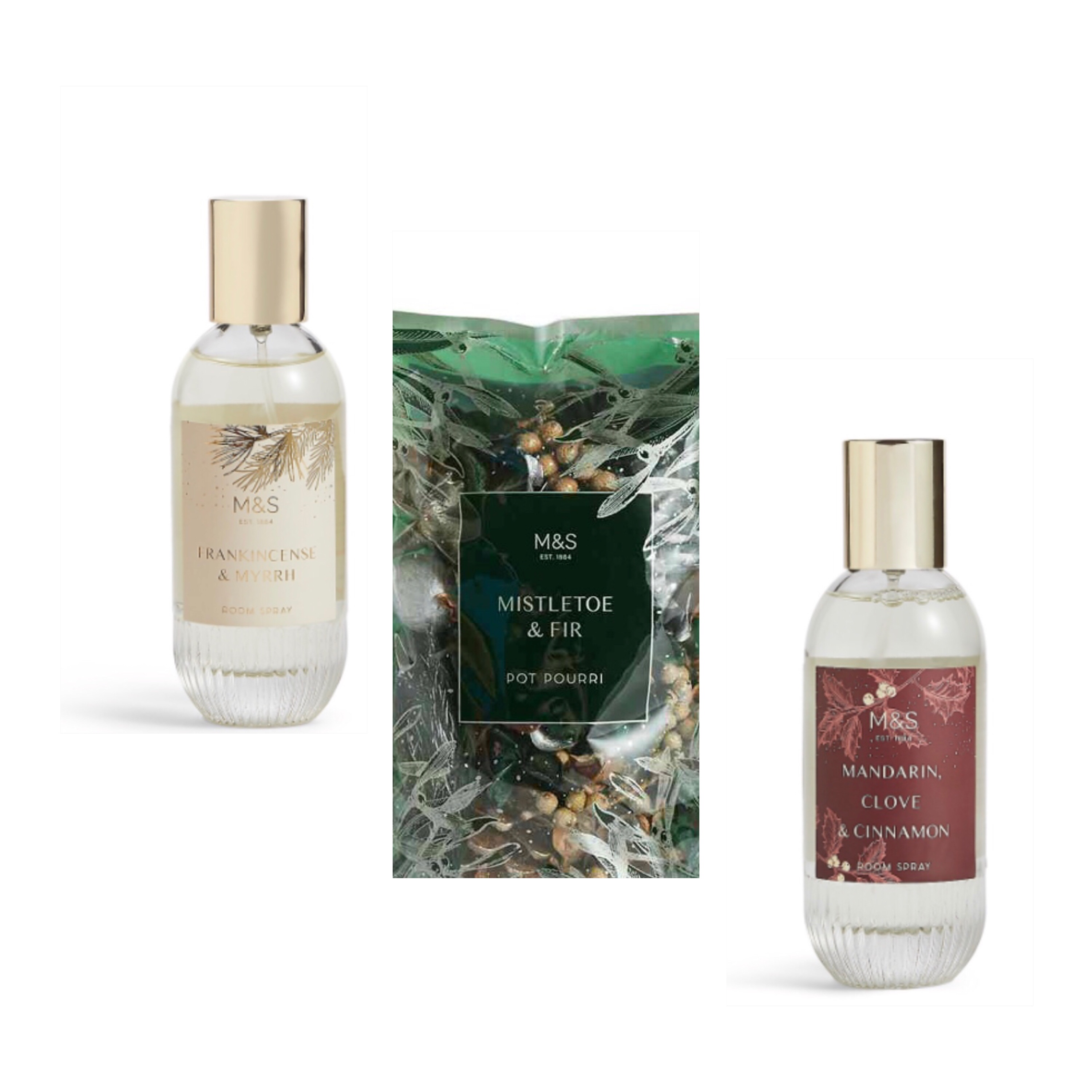 M&S Xmas fragrances 