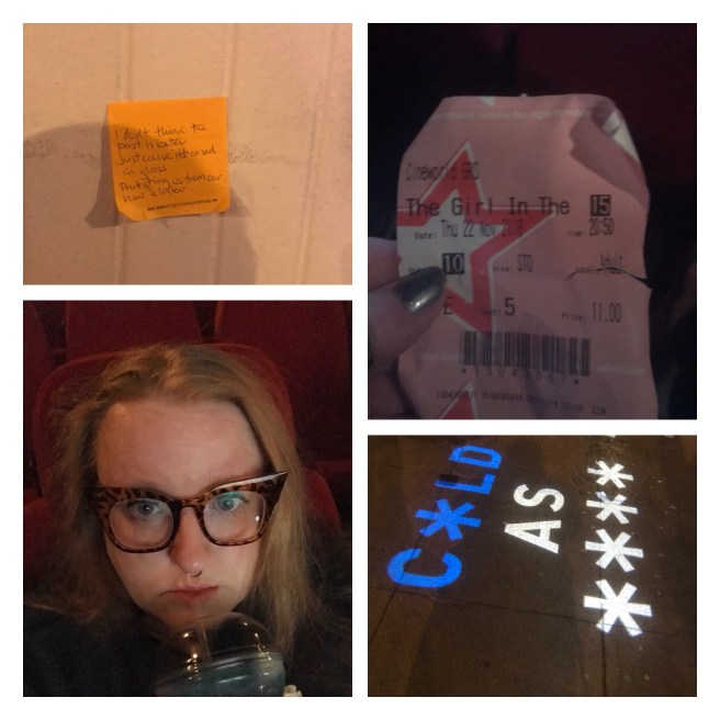 Cineworld, ice blast