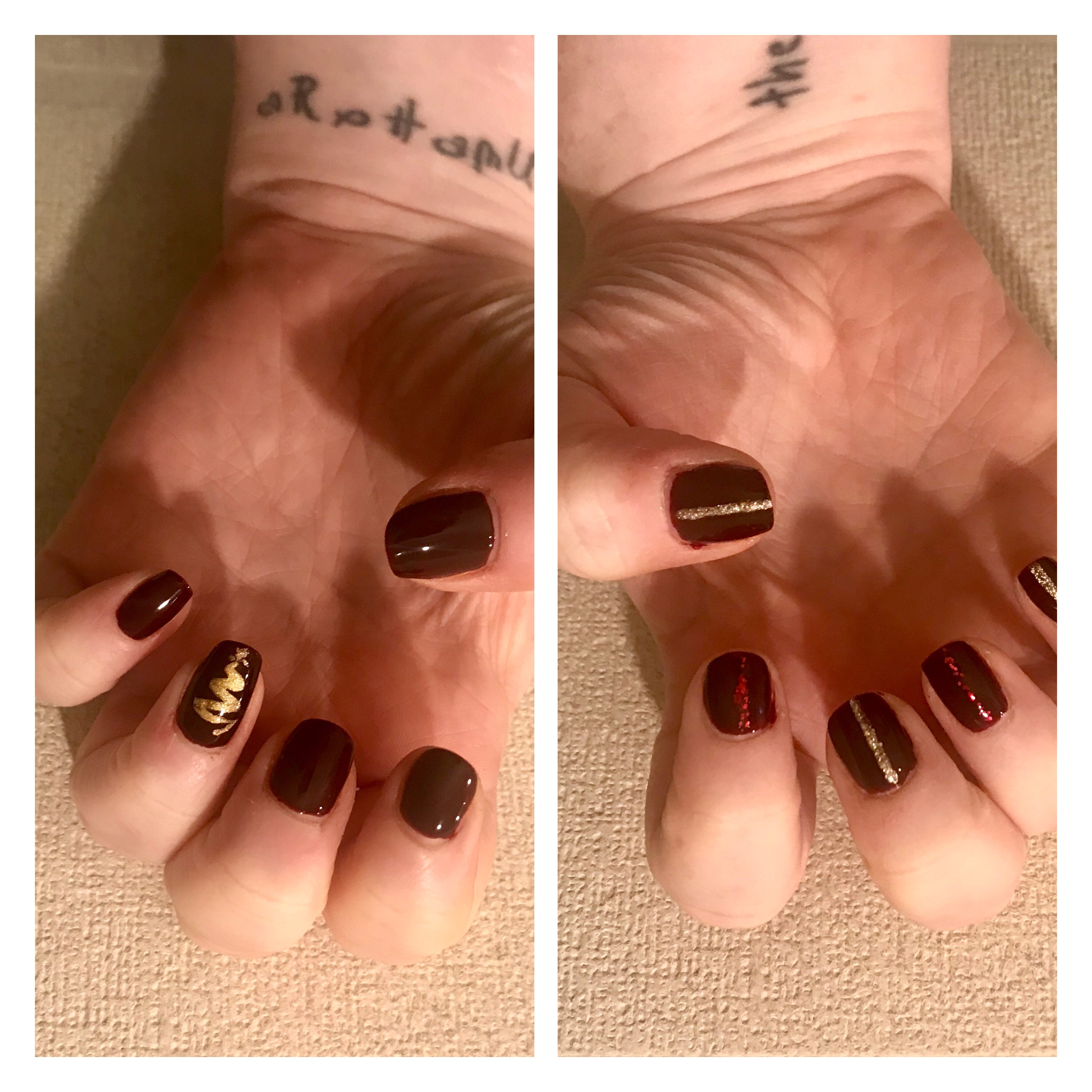 ly h Kerr Xmas nail art
