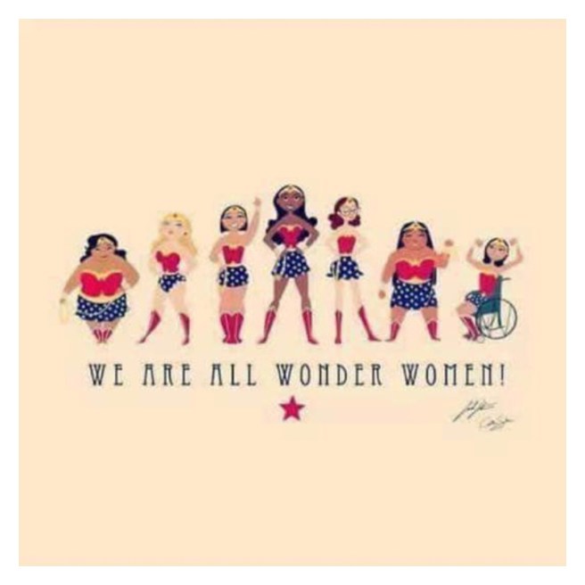 We are all Wonder Woman 