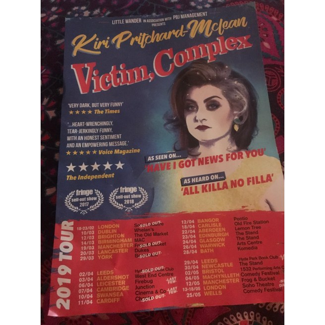 Victim, Complex flyer