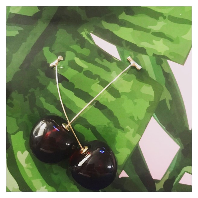 Cherry earrings