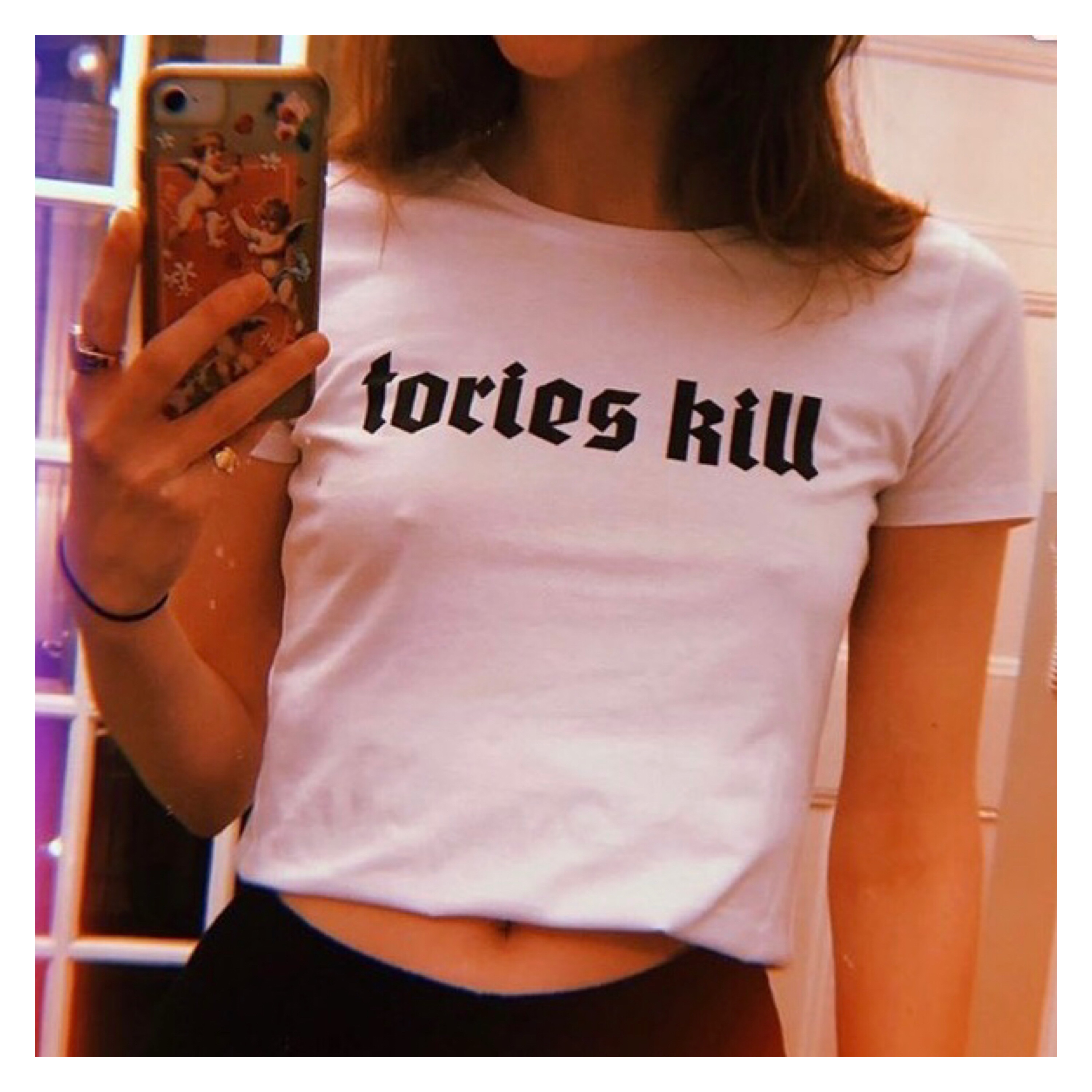 Grlclb tories kill t shirt 
